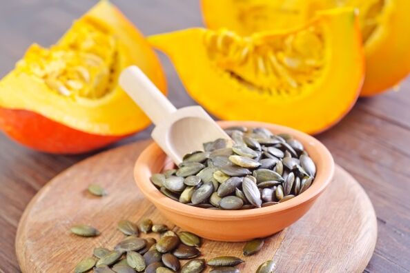 pumpkin seeds for treating prostatitis